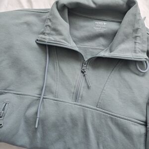 old navy blue zip-up Sweater